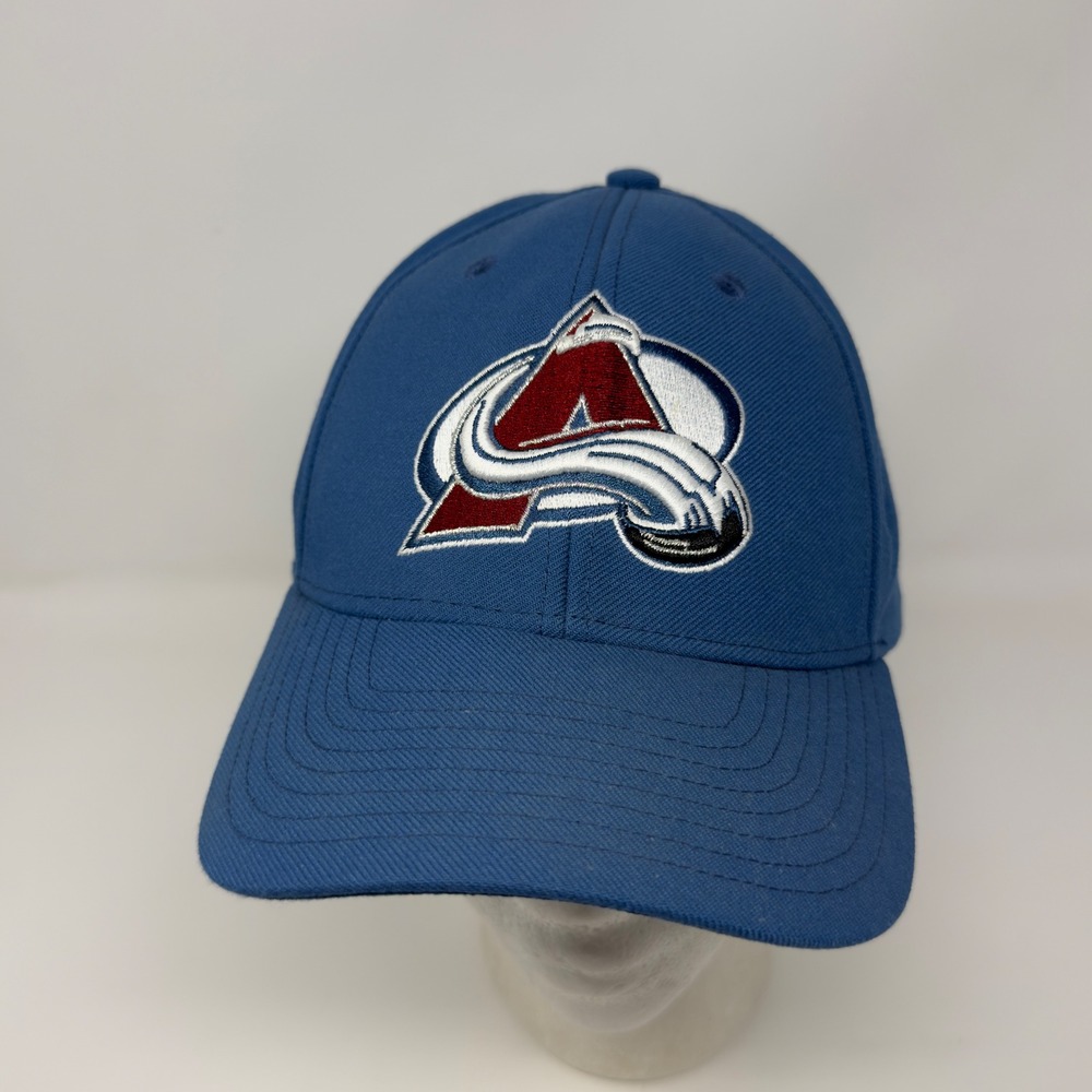Reebok Colorado Avalanche NHL Blue Baseball Hat Face Off Headwear One Size
